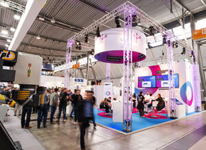 Messestand von umati auf der AMB Messestand von umati auf der AMB