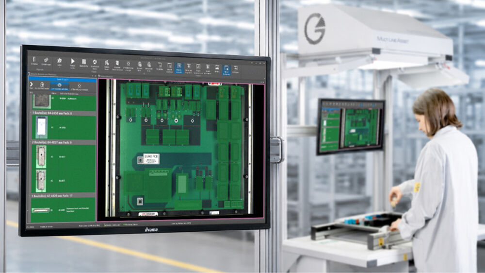 Werkerassistenzsystem gestaltet Bestückprozesse effizient und bedienerfreundlich