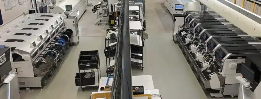 Grundlegend modernisiert: A+B Electronic erweitert Fertigung um zweite FUJI-Linie