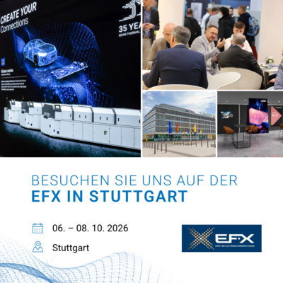 Rehm Thermal Systems auf der EFX 2026