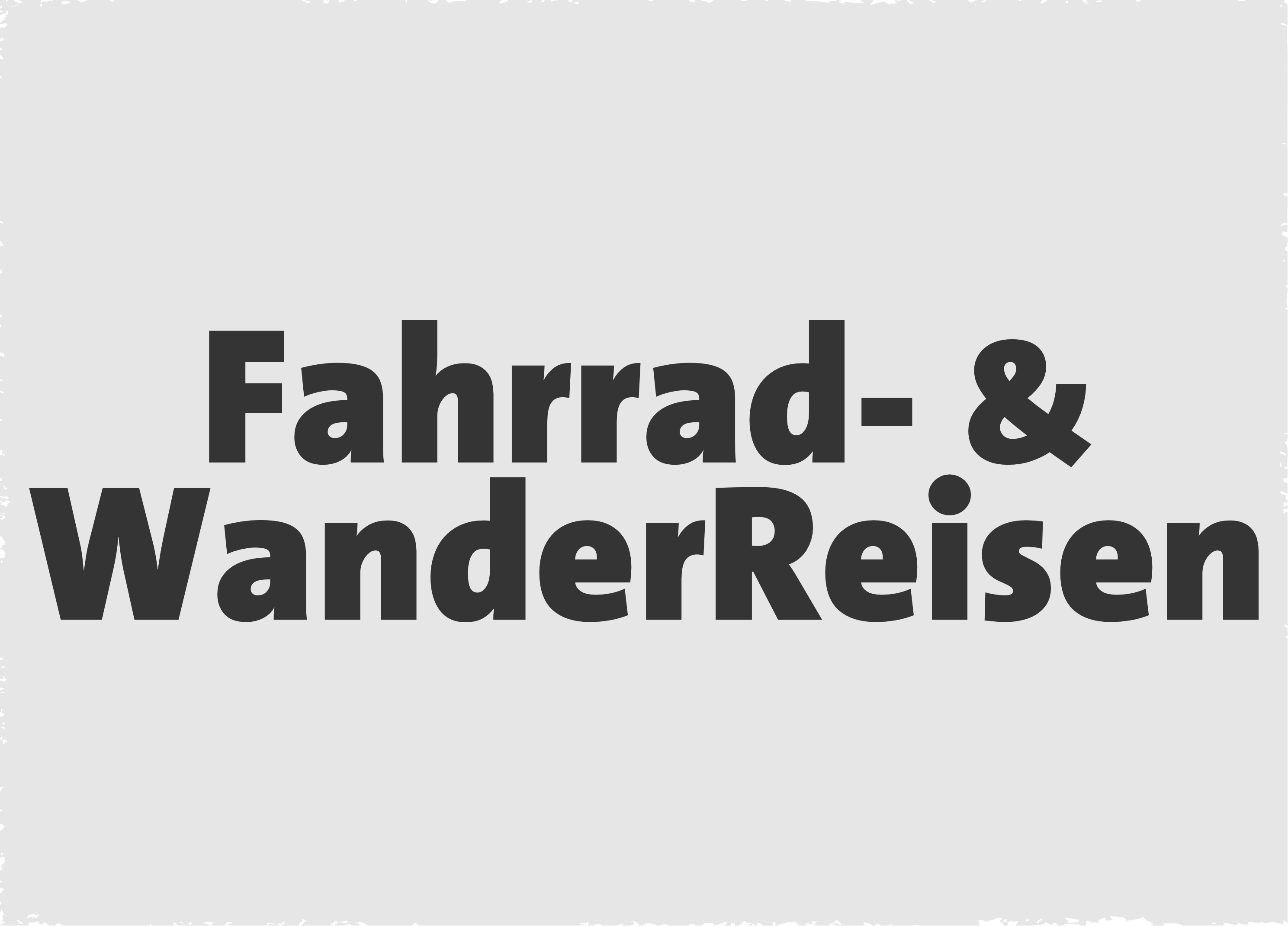 Fahrrad- & WanderReisen 2026
