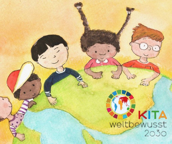 Heute um 17:00 auf der #veggieundfreivon Bühne geht es um #FaireKITAS. 

In einer #FaireKITA gehören #GlobalesLernen, Bildung für #NachhaltigeEntwicklung und der #FaireHandel zum Alltag der Kinder. Kinder lernen hier Vielfalt und einen achtsamen Umgang...