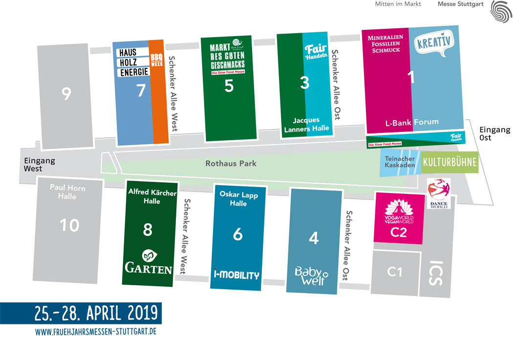Fair Handeln Hall Plan Messe Stuttgart