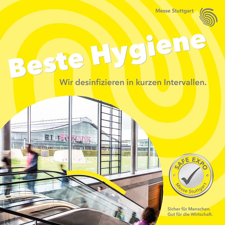 Neben guter Belüftung und Abstand, sorgen wir auch für beste Hygiene auf dem Messegelände.??
Das bedeutet konkret eine erhöhte Reinigungsfrequenz und ständige Desinfektion der sensiblen Bereiche.??
Zudem findet ihr auf unserem gesamten...