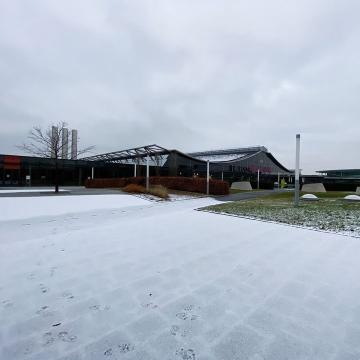 Winterliche Grüße aus unserem Rothauspark. ❄️ Wir wünschen euch allen im Ländle einen schönen und entspannten Feiertag. ⛄