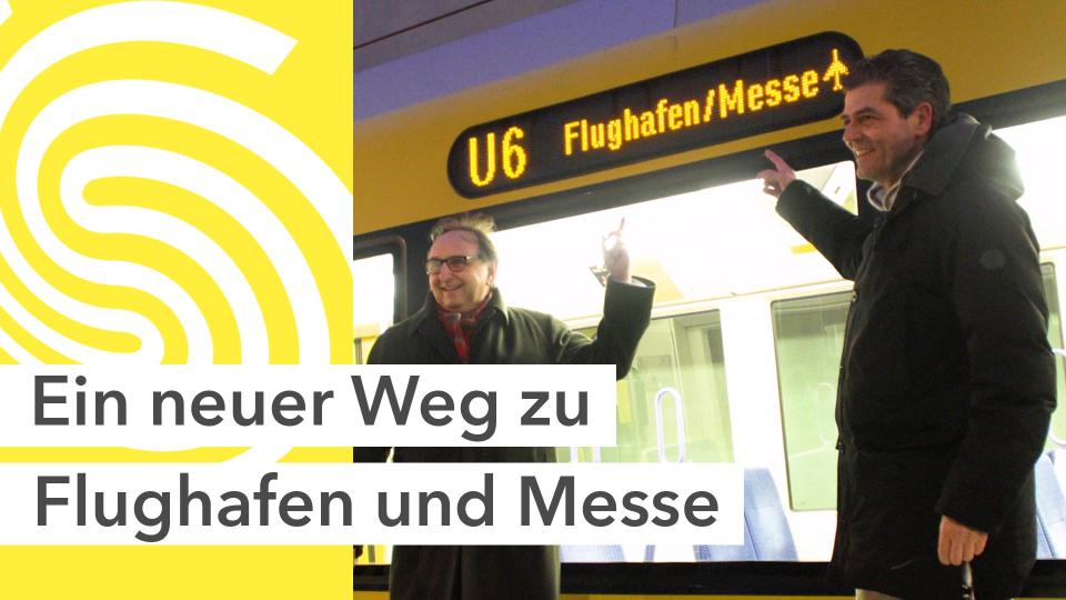 #ThrowbackThursday zum letzten Samstag:
Wir lassen die Einweihung der neuen Endhaltestelle und der Streckenverlängerung der U6 nochmal Revue passieren. Im Rahmen dieser Feierlichkeiten wurden auch zwei neue Bahnen in Betrieb genommen und getauft - die...