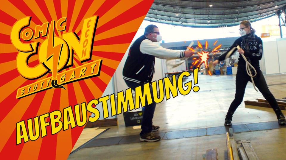 Der Countdown für die CCON Comic Con Stuttgart ist in der heißen Phase.? Morgen öffnen sich endlich die Tore. Bis dahin wird beim Aufbau fleißig gewerkelt und die HändlerInnen, ZeichnerInnen sowie das Projektteam sorgen noch für den letzten Feinschliff...