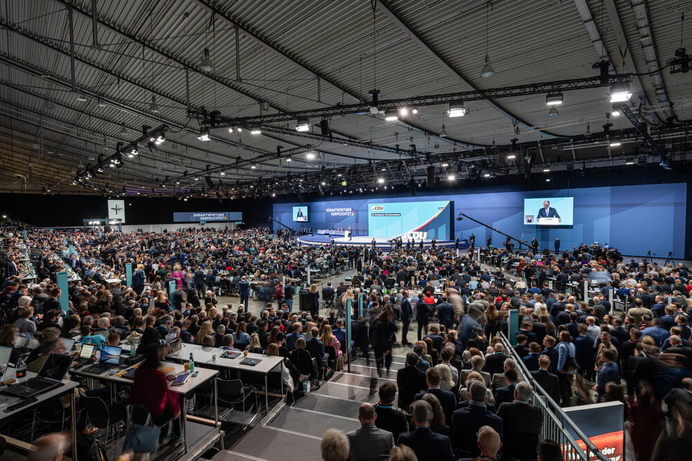 Security in Focus: Messe Stuttgart as Host of the CDU Party Conference