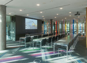 © Messe Stuttgart  Konferenzraum im Pressezentrum