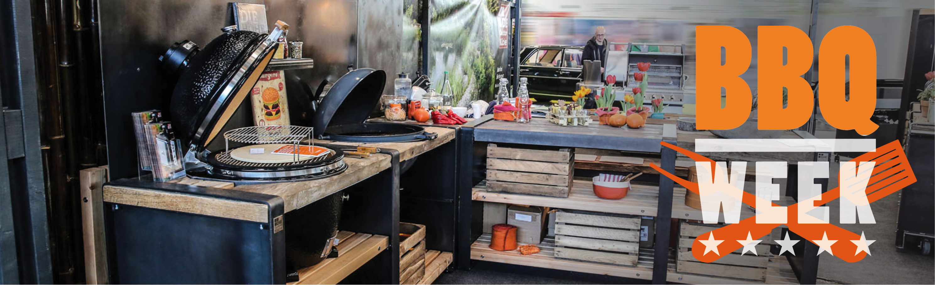 Lecker im Garten: es wird gegrillt und gechillt