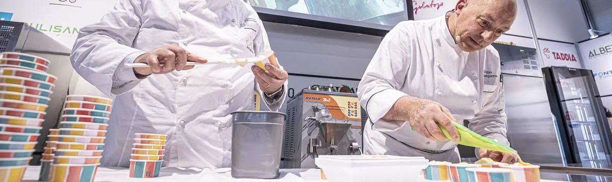 Live-Demonstrationen der Eisprofis