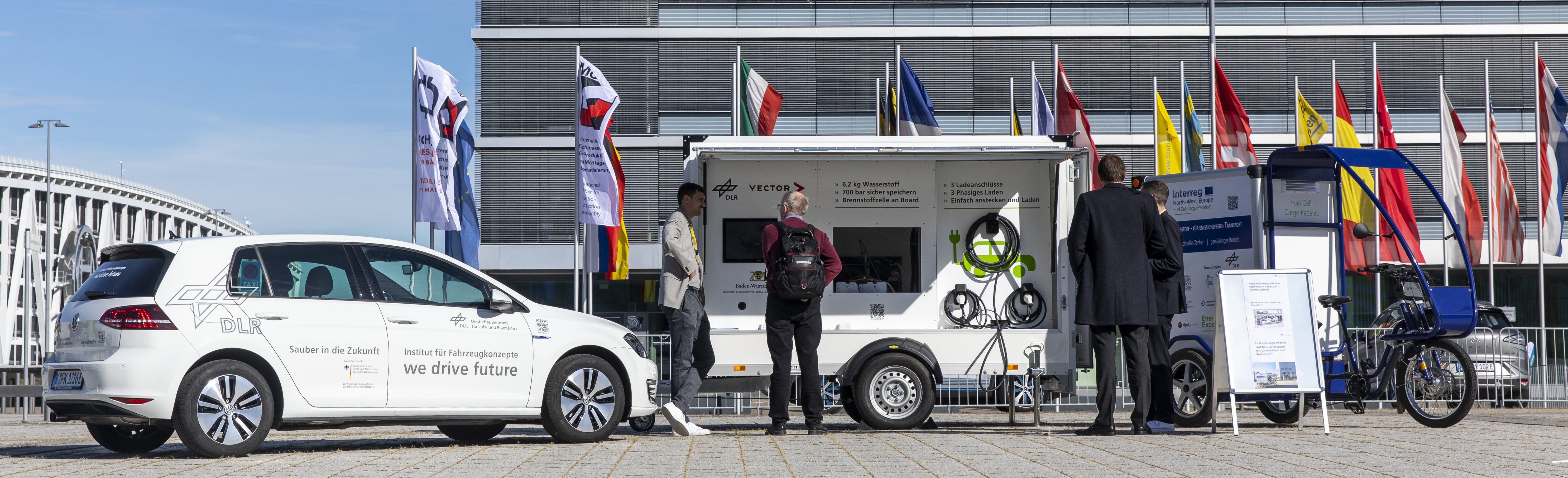 Parken auf der Messepiazza