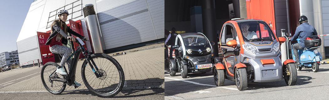 Testparcours: Intelligente Mobilität