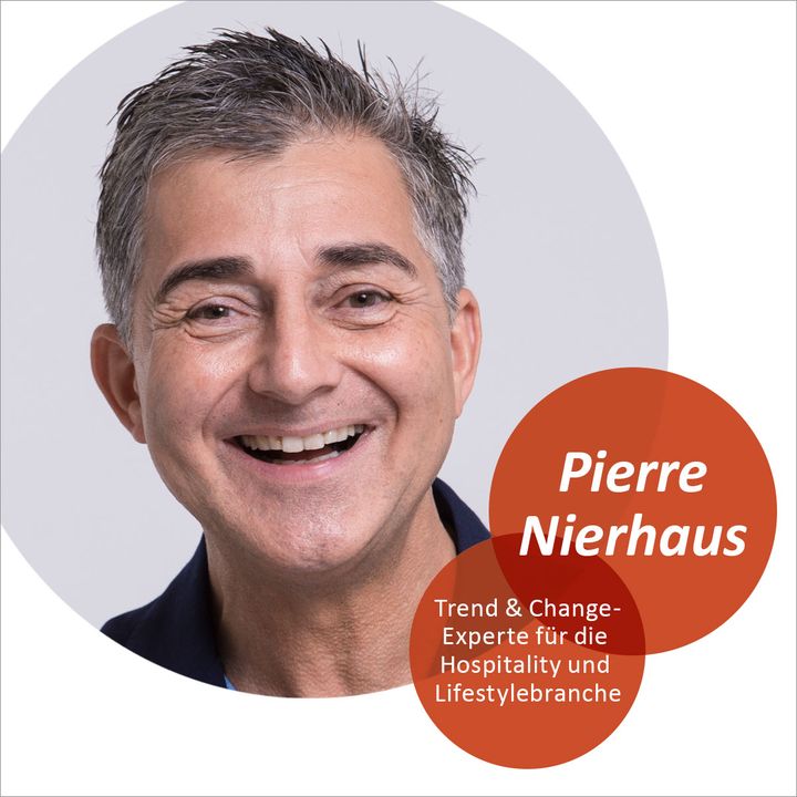 Der Mann kennt die Trends von morgen und weiß, welche Themen uns zukünftig beschäftigen werden: Pierre Nierhaus, Trend & Change-Experte für die Hospitality und Lifestylebranche. Ihr seid dabei, wenn er sich mit Branchenexperten wie Thomas Mack (Eur...