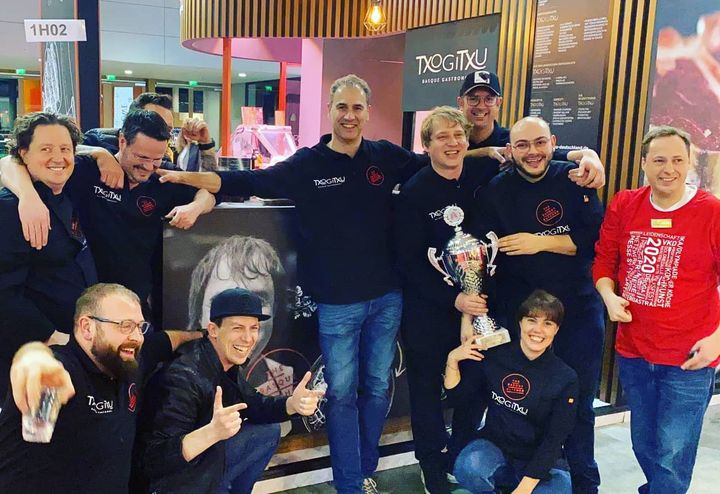Der Social Media Pokal am Dienstag geht an @txogitxu ?? Applaus, Applaus!
#Intergastra2020 #dabeiseinistalles #SocialMediaPreis