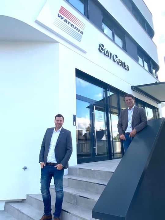 Endlich mal wieder #onTour: Heute hatte Sebastian Schmid im neu eröffneten Sun Center von WAREMA in Schönaich die Möglichkeit, das Konzept der R+T digital im persönlichen Termin mit Christian Steinberg, Vorstand Global Market bei WAREMA Renkhoff SE...