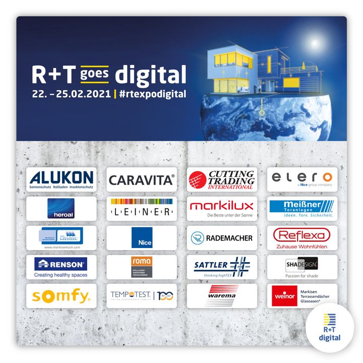 Seit zehn Tagen ist es nun möglich, sich zur R+T digital anzumelden – und in dieser kurzen Zeit haben uns bereits 55 Anmeldungen aus 10 Ländern erreicht. Wir sind einfach nur begeistert! Sebastian Schmid freut sich besonders über dieses  positive...