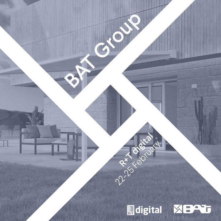BAT Group is proud to introduce innovative solutions for daylighting systems � at R+T digital 2021!

The event, which will take place from February 22 to 25, is an opportunity for the company to consolidate its international presence and share techno...