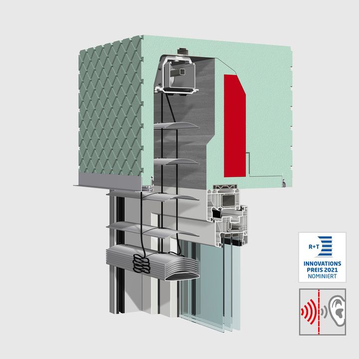 @WAREMA was also nominated for the R+T Innovation Award! Be curious about the sound-optimized box for new construction add-on venetian blinds (NA-RA) for more peace and quiet. The optimized box design achieves the highest sound insulation values in the...