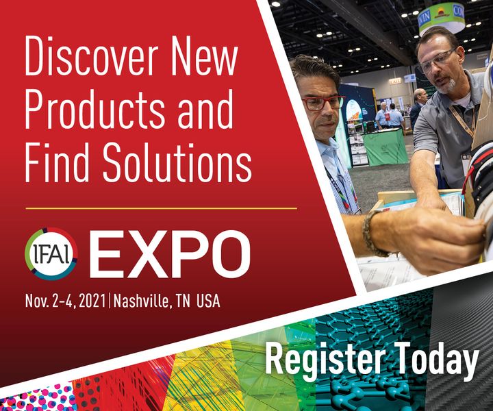 Celebrate the 100th anniversary of IFAI Expo, the textiles and specialty fabric industry's flagship show for sourcing, networking and education in Nashville/TN, from November 2. to 4. Don't miss out the opportunity to source new products, get updated o...