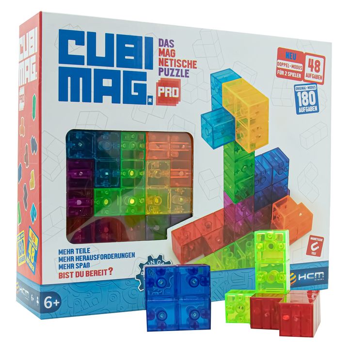 Sieger des Lernspielpreis des Monats September 2021: Cubimag Pro ?
Gebäude nachbauen, die auf der Karte gezeigt werden - und das mit Puzzleteilen in unterschiedlichsten Formen - so lautet die Aufgabe in diesem Spiel. ?️? Die Puzzleteile hal...
