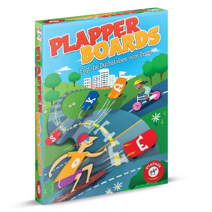 Sieger des Lernspielpreis des Monats Januar 2022: Plapperboards 🥇
Ein Schreibspiel ohne Schreiben – aber die richtigen Buchstaben sollte man schon im Kopf haben. Das Spiel regt Kinder auf unterhaltsame Art und Weise zum Buchstabieren an. 🔠 Nur wer es r...