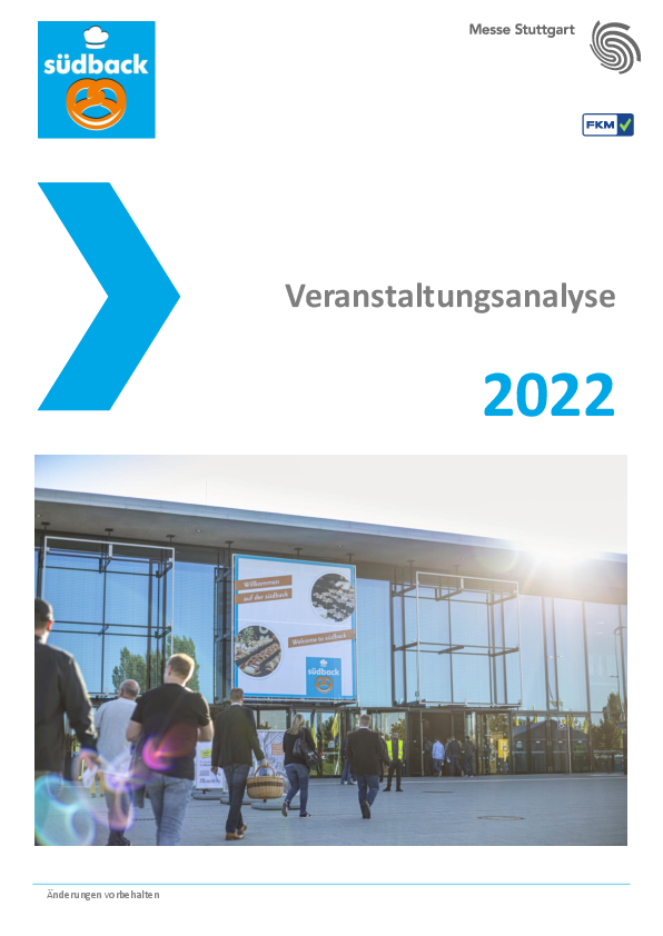 Veranstaltungsanalyse südback 2022