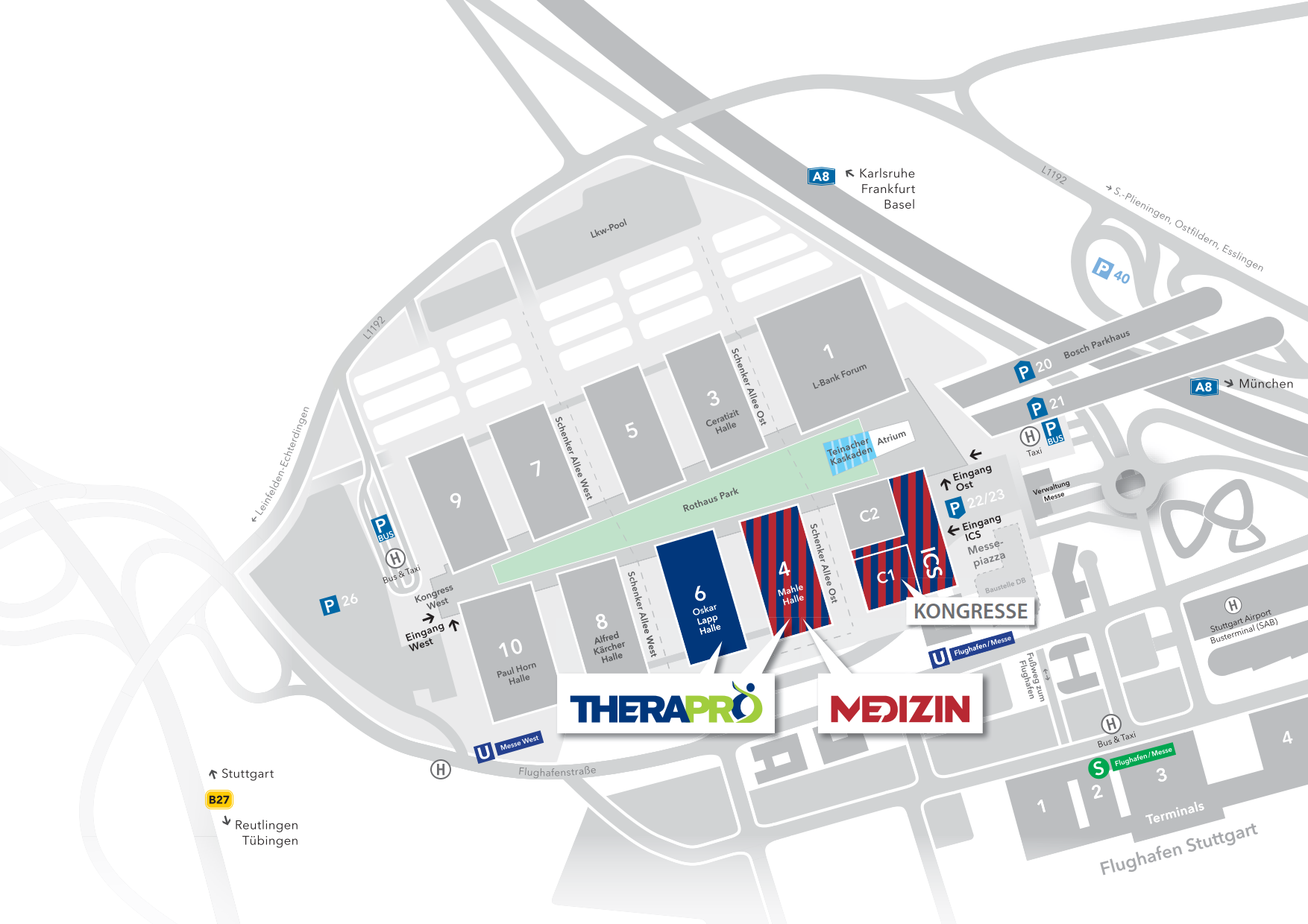TheraPro - Auf einen Blick  Messe Stuttgart