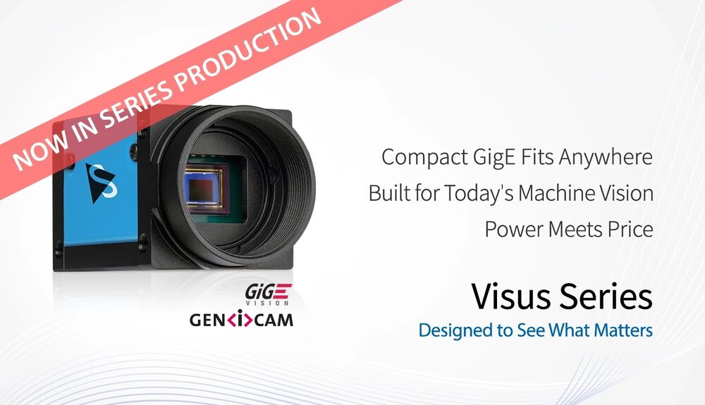 Visus GigE cameras enter full series production