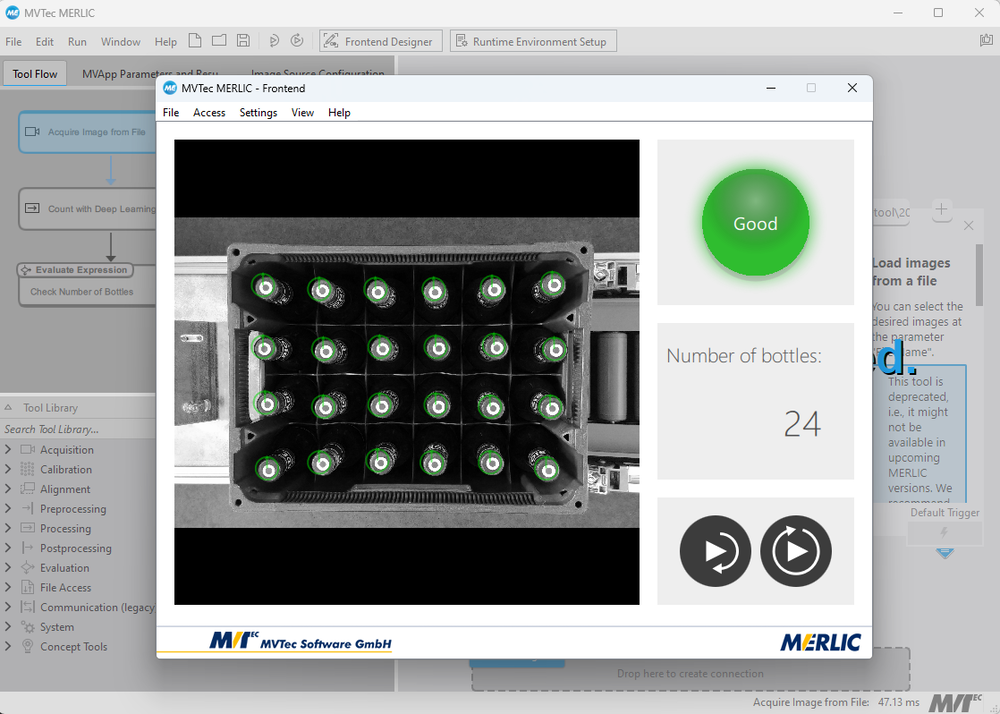 New version of the no-code software MVTec MERLIC available from March