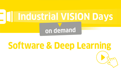 Industrial VISION Days on demand