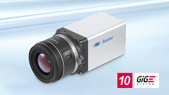 High-Performance cameras by Baumer now with RF mount